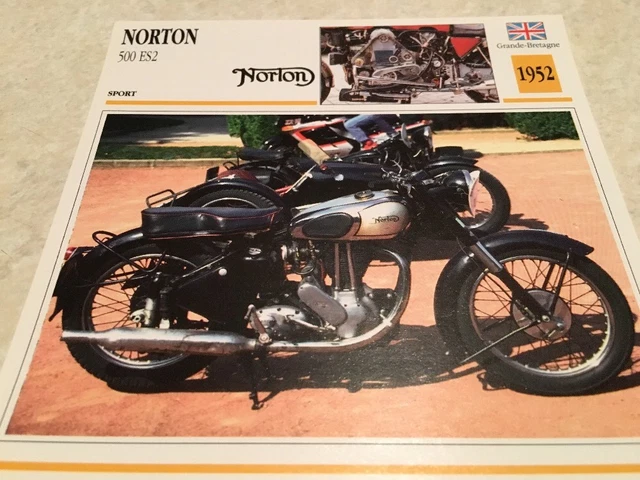 Carte Collection Moto – Norton 500 International Model 30 (1932) – Atlas UK
