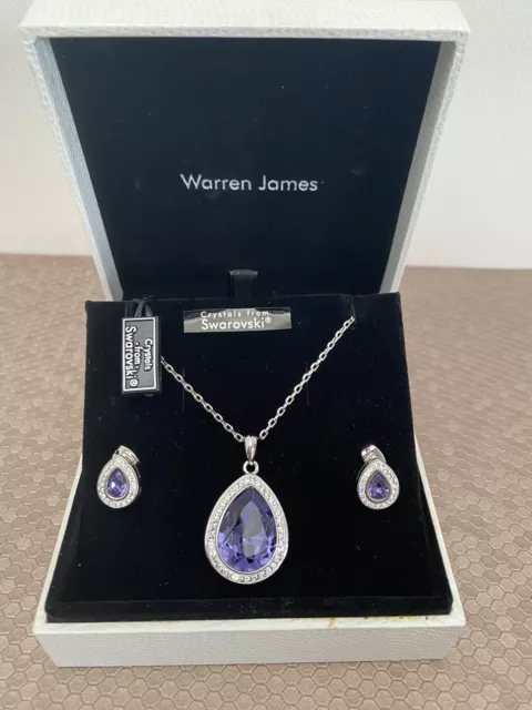 Warren james purple necklace cheap
