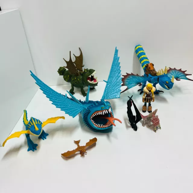 Dragons Drachen zähmen - Sammlung Figuren - Blauer Drache 40 cm - DWALLC    #857