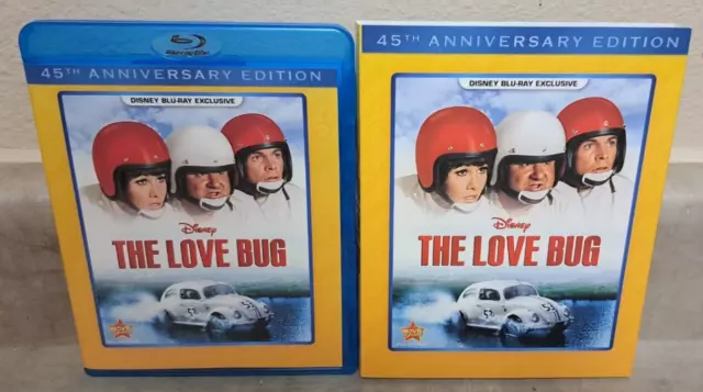 The Love Bug (Blu-ray Disc, 2014) Disney Movie Exclusive Slipcover