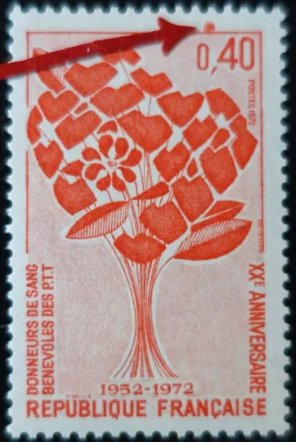 Variedad Manchas De Color Sobre Donantes Sangre N° 1716 nuevo sello Lujo MNH