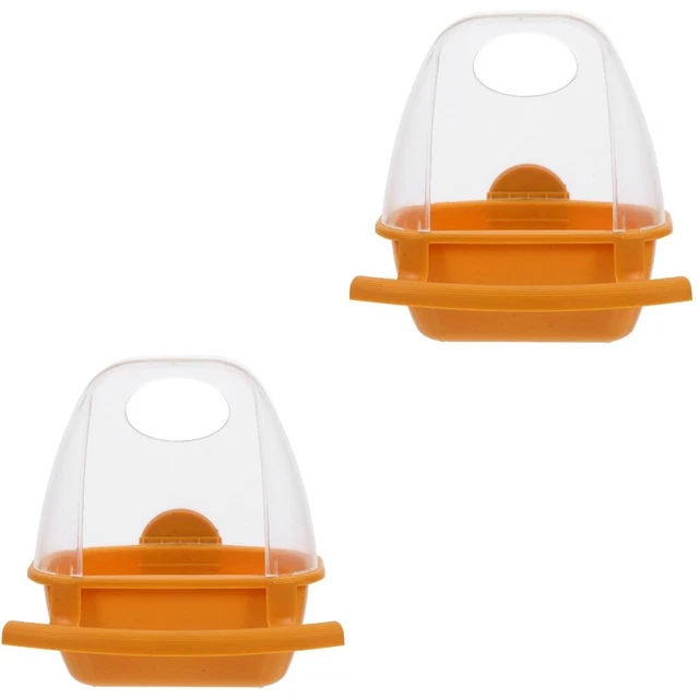 2 PCS Squirrel Food Holder Bird Food Box Auto Feeder Fruit Feeder Bird Feeder