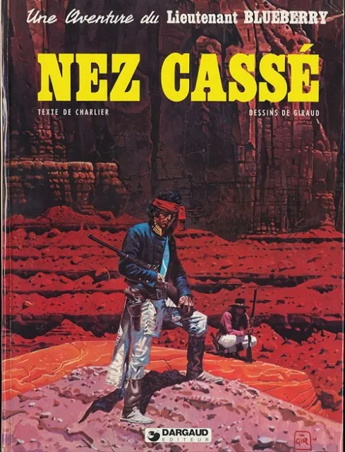 REED. EC 1983 .  Blueberry 18. Nez cassé   Charlier/Giraud