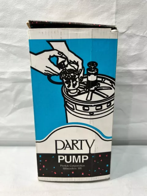 Perlick Party Pump - Beer Keg Tap - Miller Light NOB