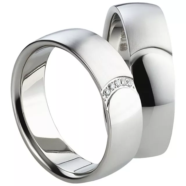 Anneau Anneaux D'Amitié Bague de Couple Fiançailles Titan Alliance MIT Gravure