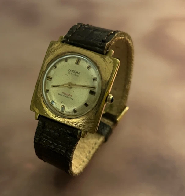Montre Vintage DOGMA MOBY-DICK Super Compressor Diver Automatique Des Années 70 - Homme, Mouvement Mécanique Suisse, Neuf Sans étiquette