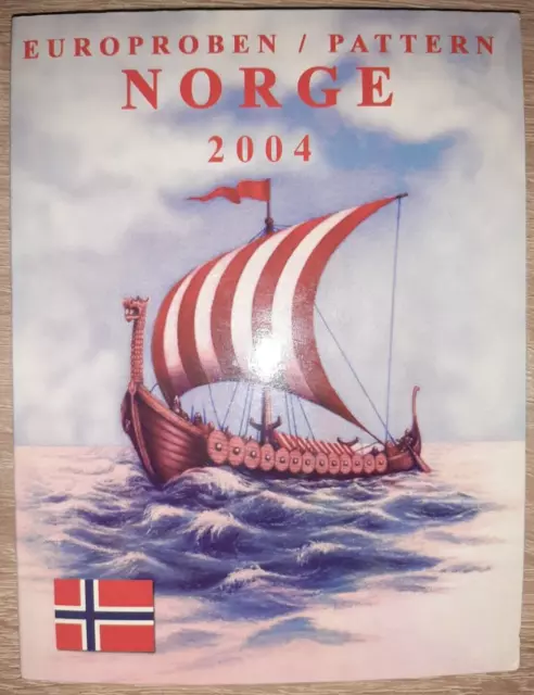 Euro Patterns norvege norge série 2004 set 8 piéces euros essais