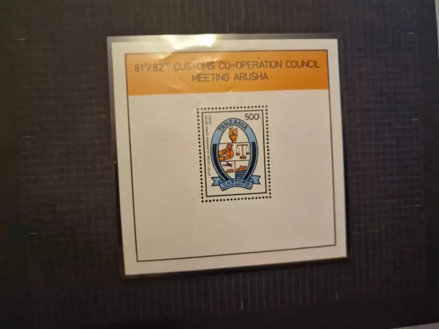 Tanzania 1994 Sg Ms1824 81St Council Meeting  Mnh