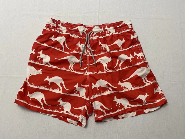 Villebrequin Men Swim Trunks Shorts Drawstring Kangaroos Size XXXL