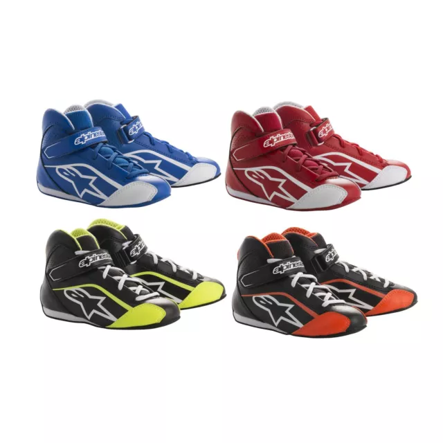 Alpinestars Tech 1-KS Kids Childrens Racing Track Circuit Go Kart Karting Boots