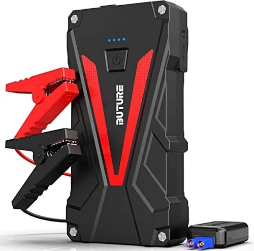 Car Jump Starter, BUTURE 800A Peak 12800mAh Portable Car Battery Starter (up to