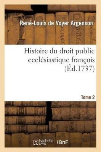 Histoire Du Droit Public Eccl?Siastique Fran?Ois Tome 2
