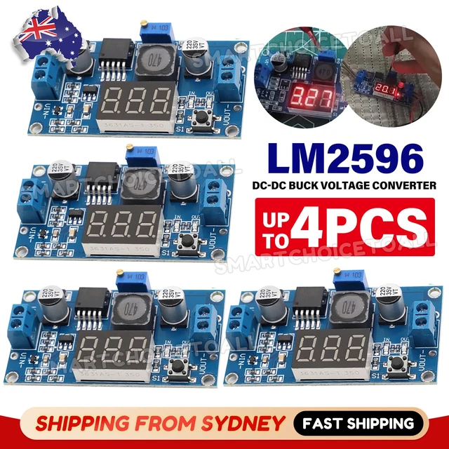 LM2596 DC-DC BUCK Converter Adjustable Power Supply Step Down Module