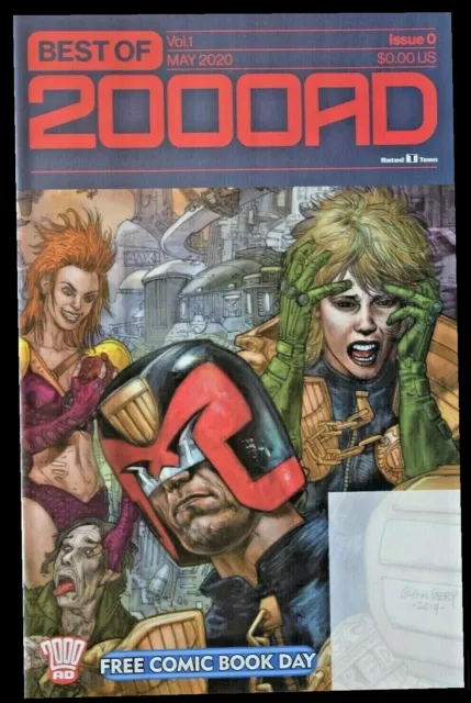 FCBD (2020) BEST OF 2000AD #0 - Back Issue