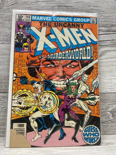 Marvel Comics The Uncanny X-Men vs Murderworld  #146 June 1981