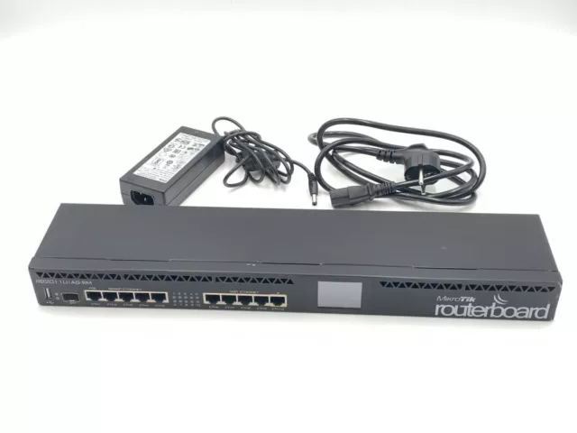MiKroTik Routerboard RB201 1UI AS-RM  RB2011UIAS-RM Netzteil