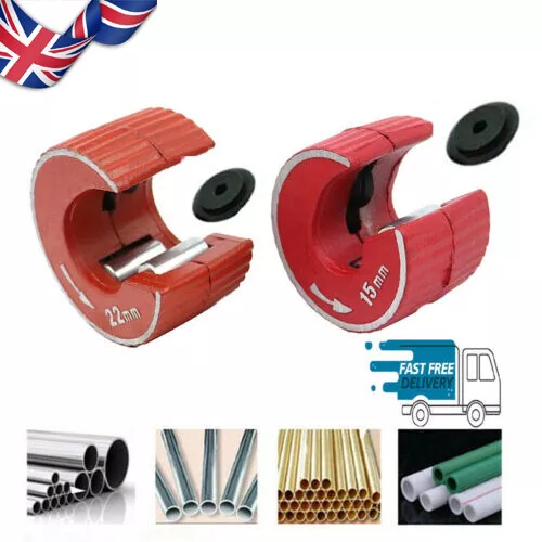 Rotary 15mm 22mm Copper Pipe Tube Slicer Wheels Spare Cutter Self-Locking