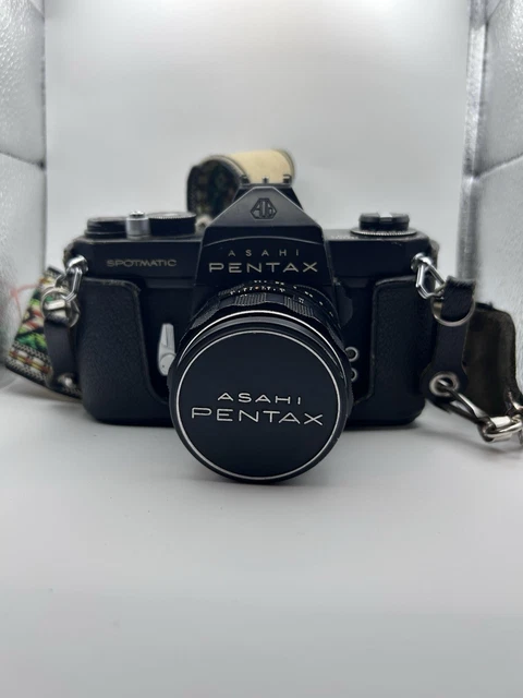 ASAHI PENTAX SP SPOTMATIC Film Camera Super-Takumar 55mm f/1.8