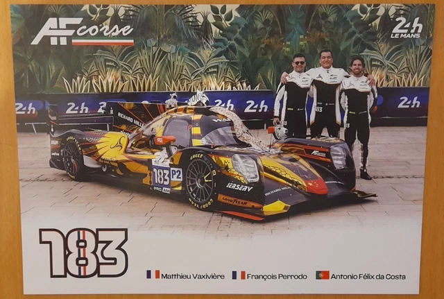CARTE DEDICACEE 24 Heures Du Mans 2023 Alpine #35 EUR 3,00 - FR
