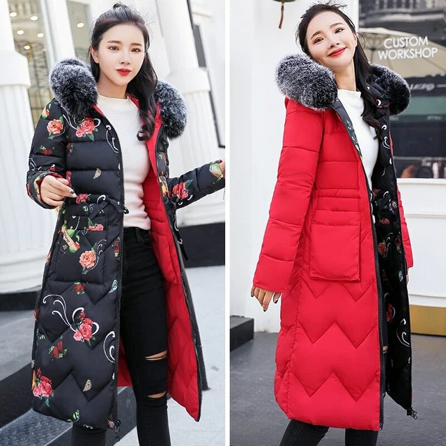 Manteau hiver femme avec capuche fourrure cheap