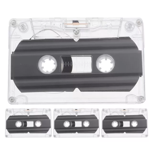 4pcs cassette vierge cassette cassette vide cassette cassette bande