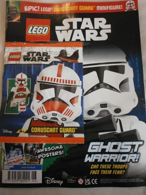 Lego Star Wars magazine #106 2024 + Epic Coruscant Guard MiniFigure