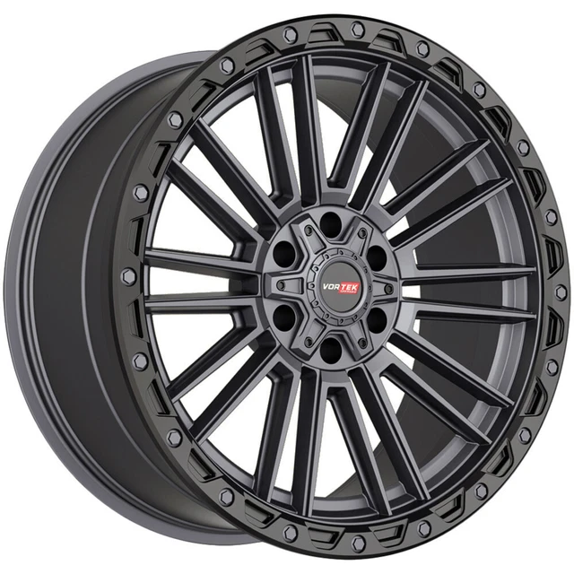 Vortek VRT-604 18x9 6x135/6x5.5" +0mm Gunmetal Wheel Rim 18" Inch