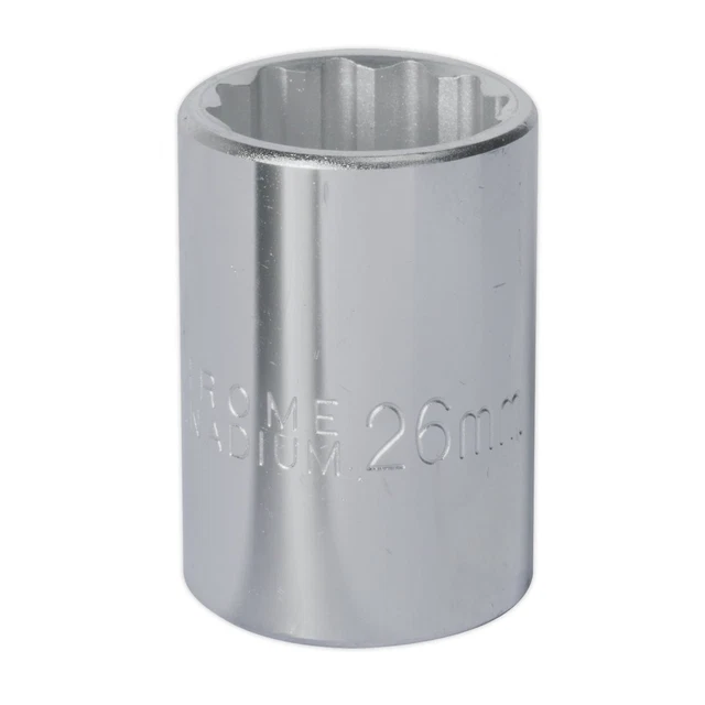 Sealey S34/26 Walldrive Prise 26mm 1.9cmSq Lecteur