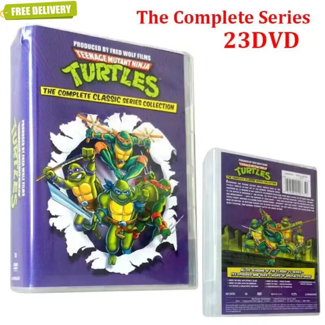 Teenage Mutant Ninja Turtles Collezione completa della serie classica DVD