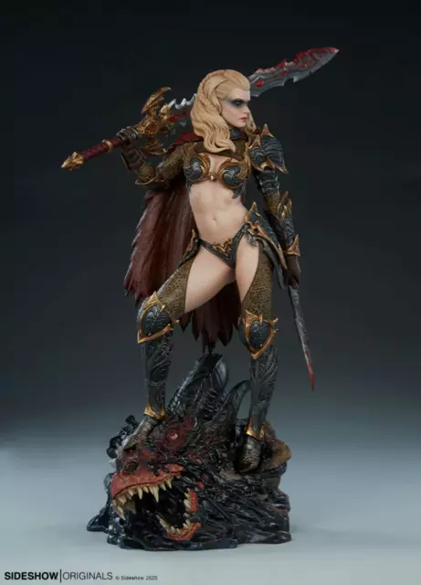 SIDESHOW Dragon Slayer Warrior Forged in Flame 1/4 Scale Statue NEW