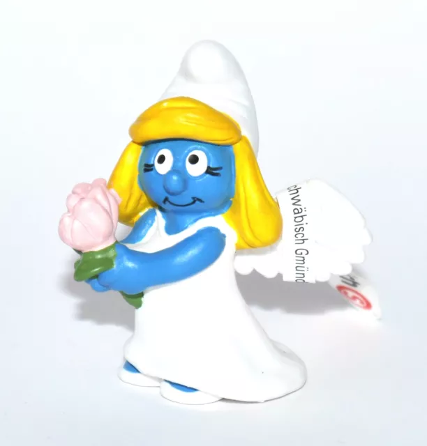 20725-"Jungfrau"-"Virgo Smurfette"#Schleich-Schlumpf-NEU*Fähnchen-NEW *tag!!