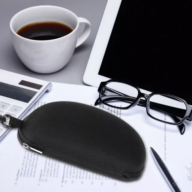 Black Eyeglasses Case Large Glasses Case Hard Shell Sunglasses