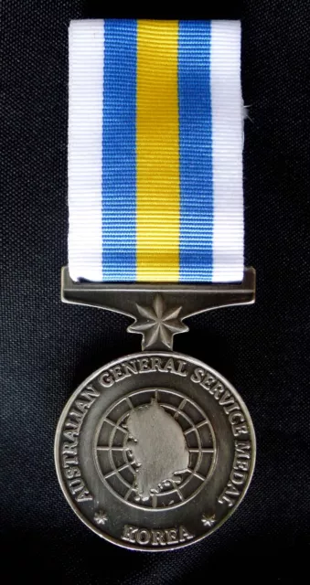 Reproduction Australian General Service Medal For Korea. Display, Anzac Day Wear