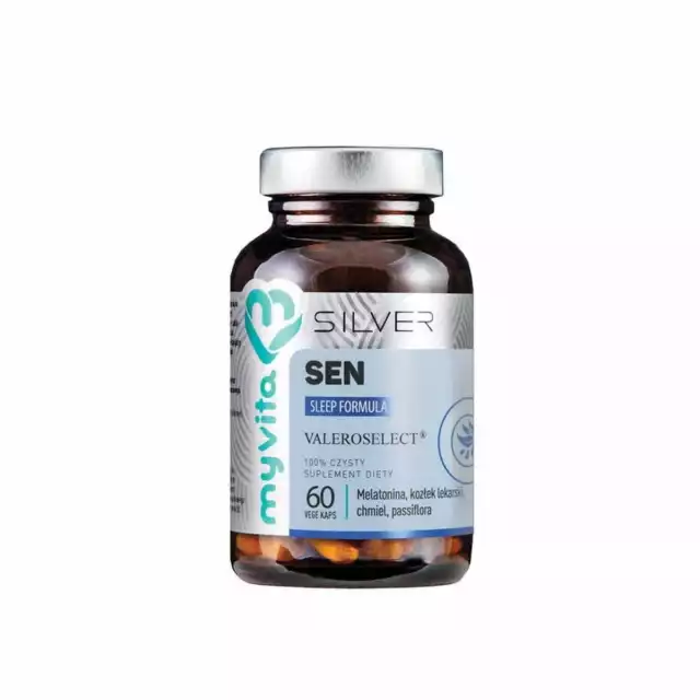 Pro Complex Sen Sleep Formula (60 caps) Silver Myvita