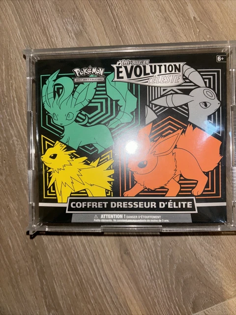 COFFRET DRESSEUR D'ÉLITE Évolution Céleste ETB pokémon Scellé FR. EUR ...