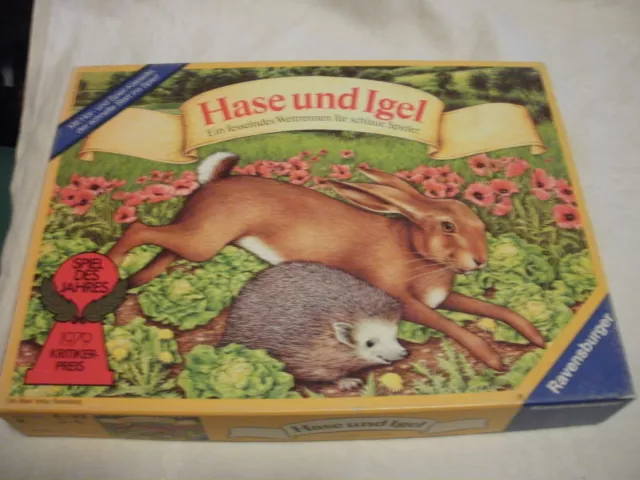 Ravensburger Hase und Igel  1978 Sammler kLassiker alte Ausgabe Spiel des Jahres