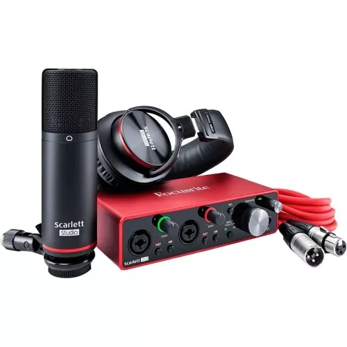 FOCUSRITE - SCARLETT 2i2 STUDIO PACK (3nd Gen)