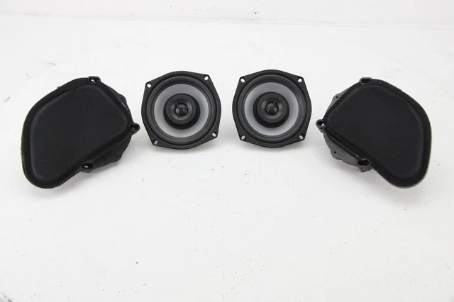 2012 Harley Road Glide 5 1/4" Front Fairing & Rear Back Trunk Speaker Set