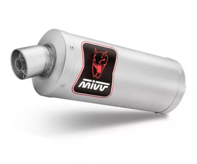 Mivv Exhaust Muffler Dakar Inox for YAMAHA TENERE 700 2019 > 2023 3