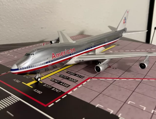 1/200 Inflight200 American Airlines Boeing 747-100 Item # IF741AA1122P