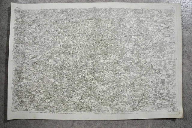 CASSINI CARTE IN PLANO 630mm X 950 mm, 1808, BEAUPREAU BRESSUIRE, n°99, 11E,
