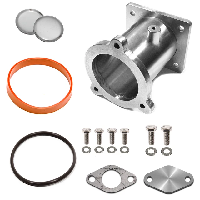 Kit Eliminazione EGR + Valvola Per BMW 2.0 N47N/N47S1 Diesel | Piastre Di Chiusura In Acciaio, Guarnizioni Victor Reinz