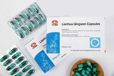 6 g qingwenkeli YiLing aliviar síntomas como fiebre dolores de cabeza gripe