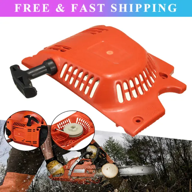 Pull Start Starter Recoil For Chinese Chainsaw 4500 5200 5800 45cc 52cc 58cc ##