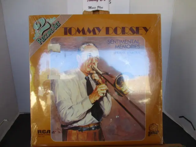 NEW SEALED Tommy Dorsey 2LP Sentimental Memories Vocals By Frank Sinatra RCA