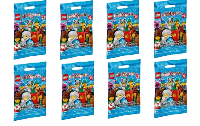 LEGO 71032 Minifigures Series 22 Limited Edition  Party Favors Set of 8