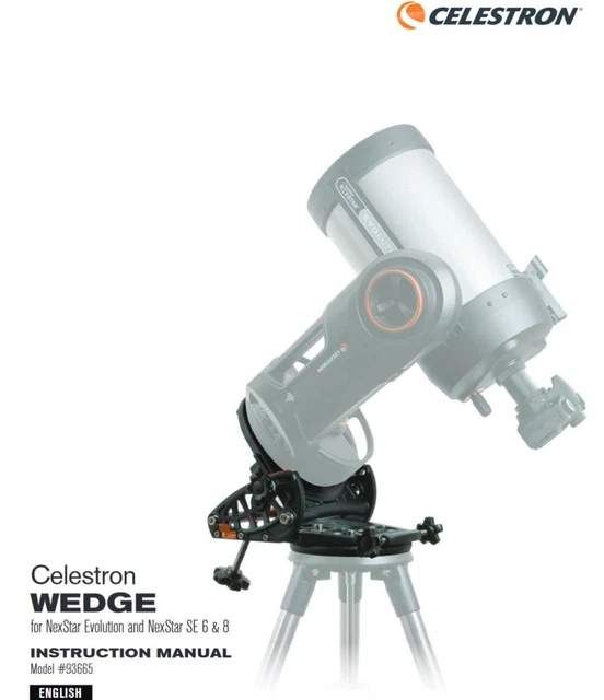 Deluxe 925 Celestron HD Pro Wedge For CPC Telescopes (8/9/11