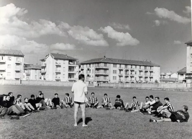 Foto vintage Calcio, Juventus, ritiro, 1960, stampa 24 x 18 cm