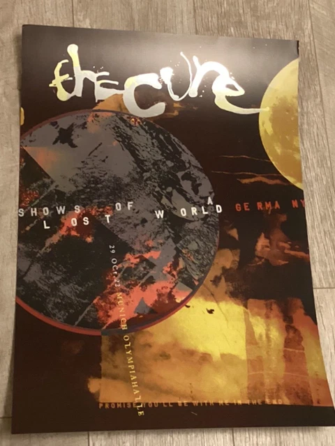The Cure - Munich, Germany. Oct.2022 Official Memorabilia Concert/Gig Poster
