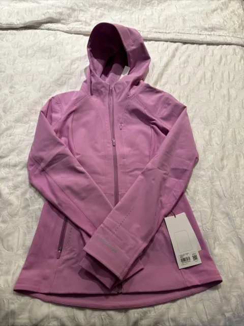 Lululemon Cross Chill Jacket Repelshell In Pink Taupe | ModeSens